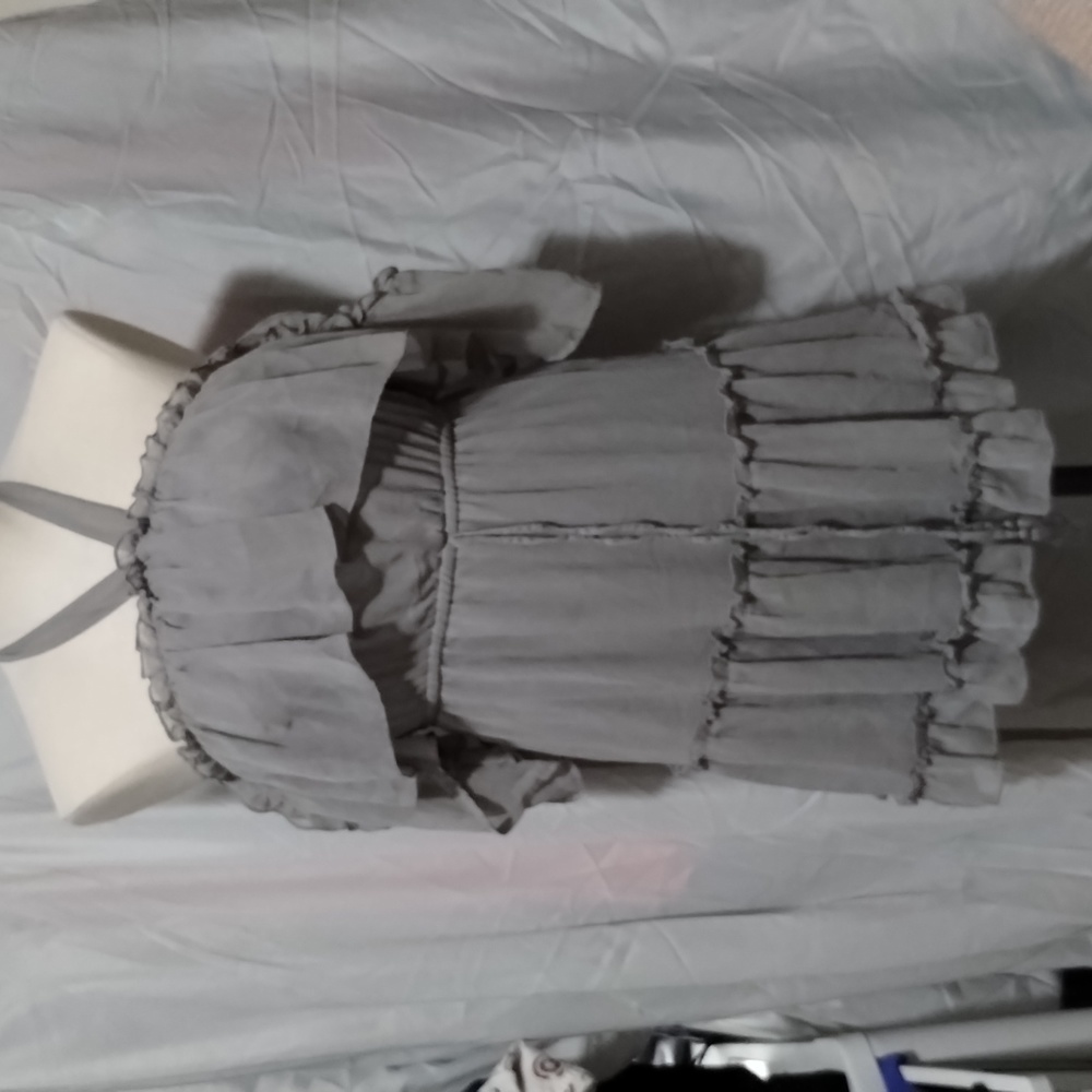Charlotte Russe grey mini dress sz small